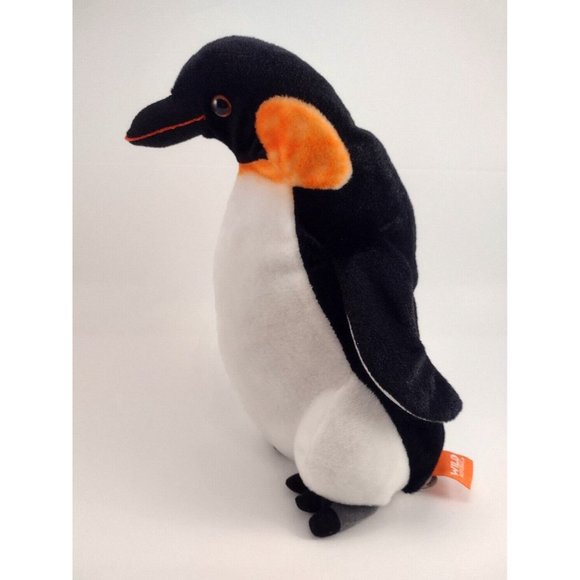 Wild Republic Emperor Penguin Bird Plush 12" Stuffed Animal Plush Antarctica - Picture 3 of 11